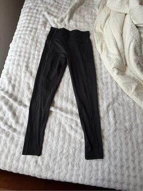 Victoria's Secret Black Leggings with Side Pockets